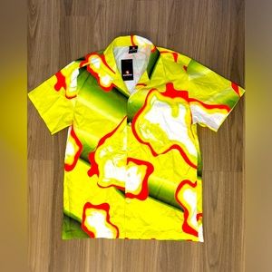 South Pole Men’s Multi-Colored Summer Polo Button Down